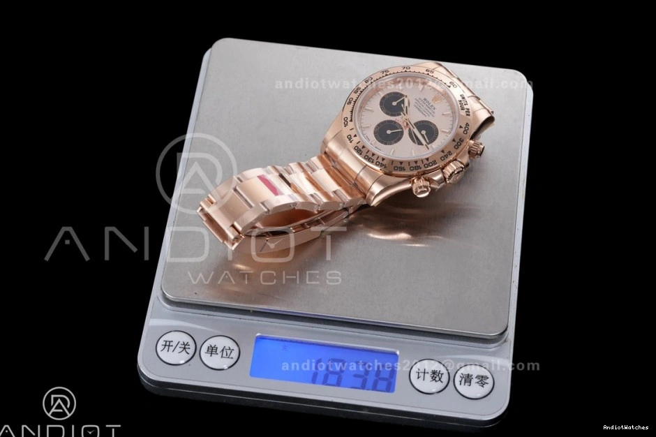Weight 786 Best RG Sophisticated Gain Oyster On Daytona Edition Black 126505 1:1 Bracelet VSF Sub-dial DD Dial 1001